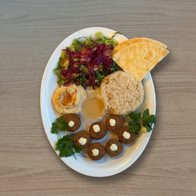 Falafel Plate.