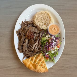 Lamb & Beef Doner Plate
